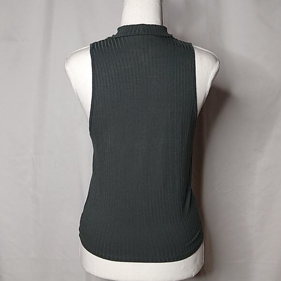 AEO First Essentials Cropped Ribbed Tank Sm - Picture 4 of 7